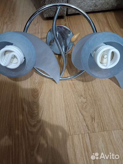 Люстра потолочная бу