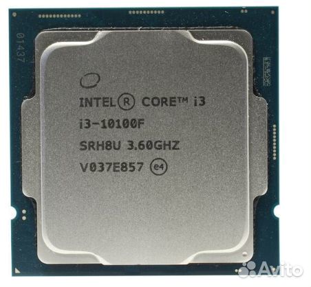 Процессор Intel Core i3-10100F, OEM 1200, скупка