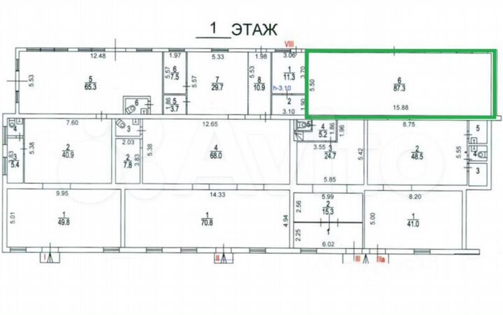 Торговая площадь, 40 м²