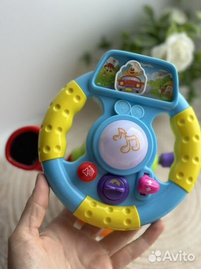 Развивающая игрушка руль для малышей