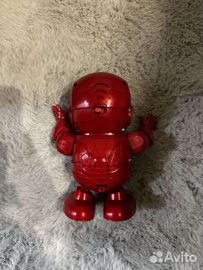 Робот танцующий Железный человек Iron man игрушка