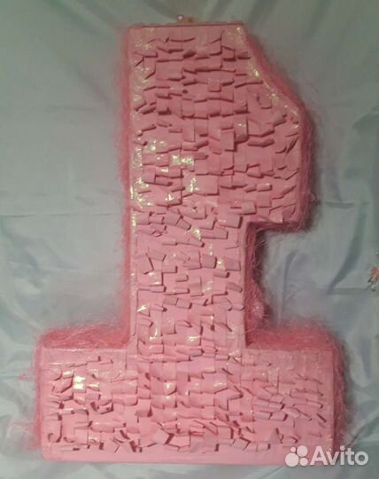 Цифра 1 на годик -эксклюзив для настоящей принцесс