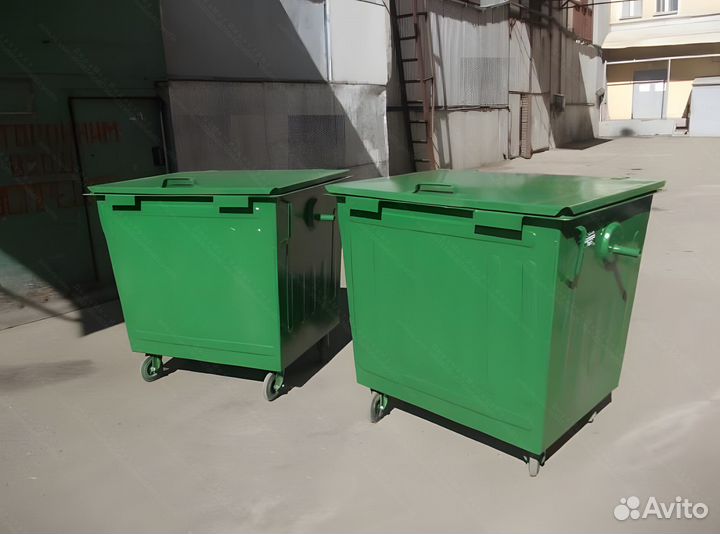 Евроконтейнер мусорный 1,1м3 Арт-4072