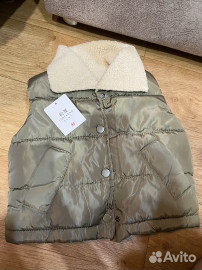 Жилет утепленный детский