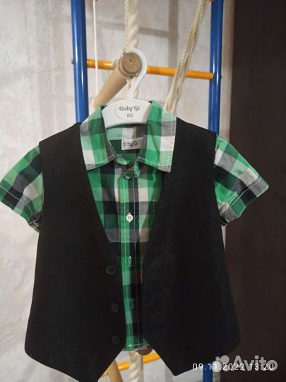 Рубашка и жилетка