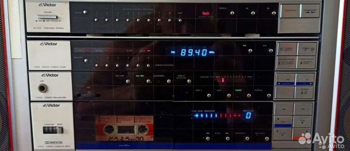 Музыкальные центры sansui, sony, victor