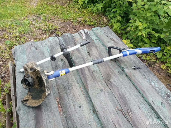 Триммер электрический садовый бу