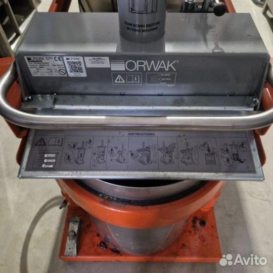 Пресс для смешанных отходов orwak 5030 - вмт