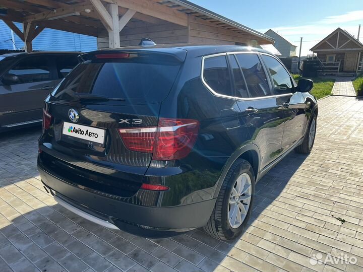 BMW X3 2.0 AT, 2012, 186 000 км