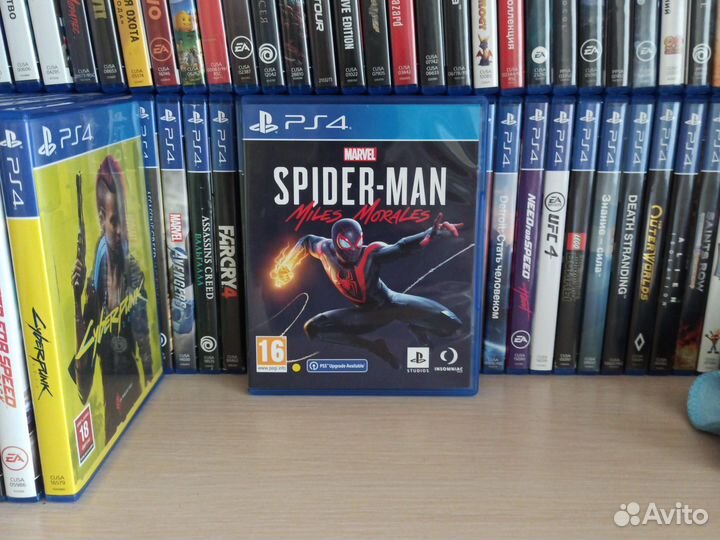 Spider man miles morales ps4 диск
