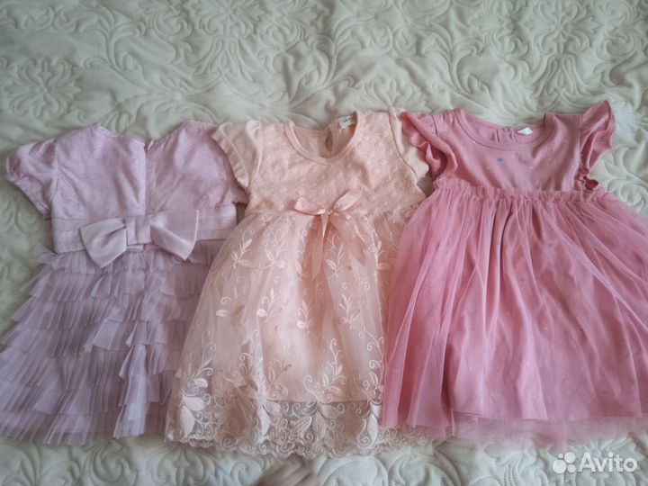 Вещи пакетом для девочки 80-86