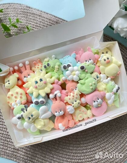 Сладкий подарок Маршмеллоу для детей в садик/школу
