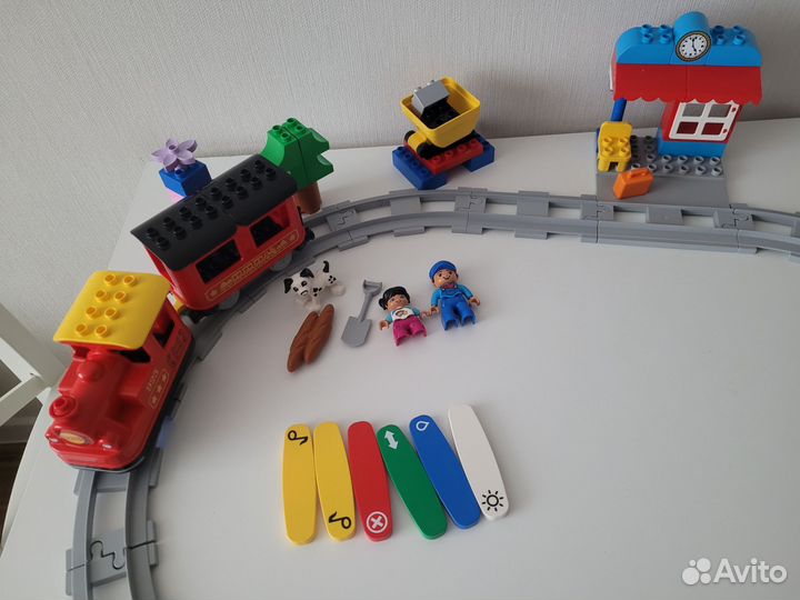 Lego duplo поезд 10874 полный набор с коробкой
