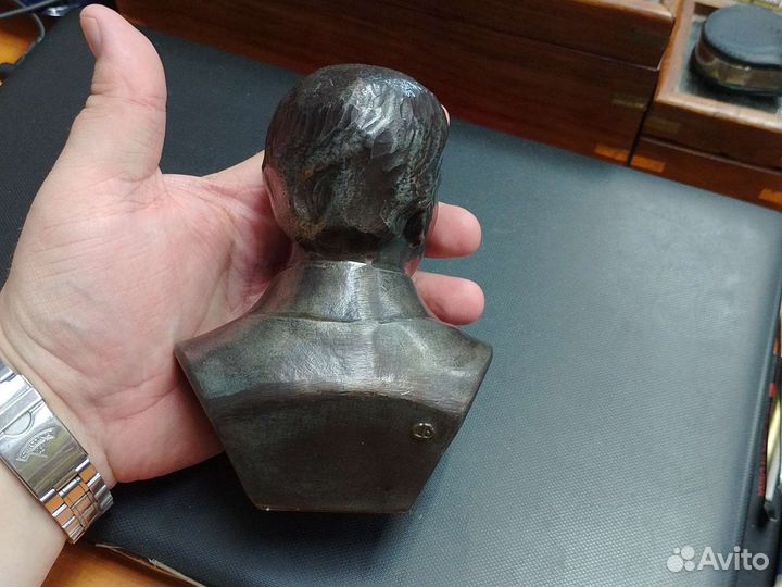 Бюст СССР Высоцкий Силумин Редкий