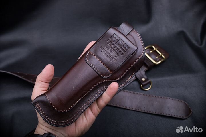 Кобура кожаная авторской работы для Colt 1911