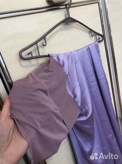 Шарф с пришитой бонькой