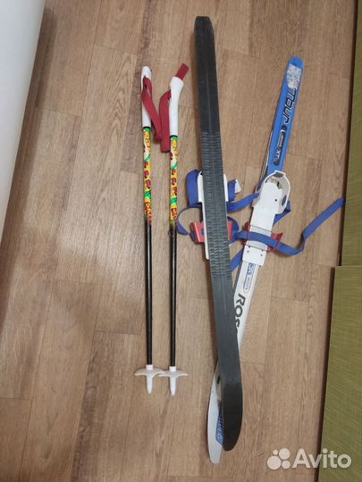 Беговые лыжи детские