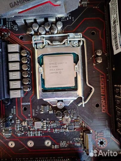 Материнская плата msi z270 с процессором