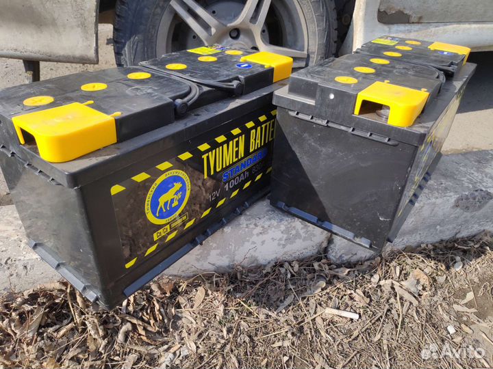 Аккумулятор акб Тюмень 100 Ач (новый/доставка)