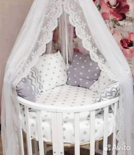 Детская кровать stella c комплектом матраов