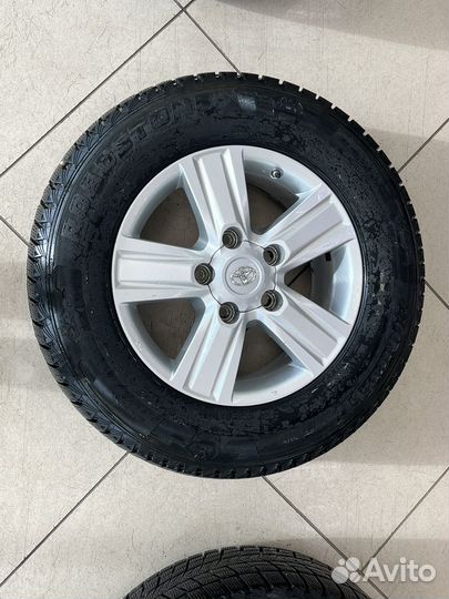 Комплект зимних колес toyota lc200