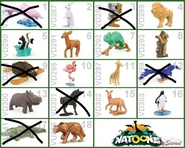 Игрушка из киндера Натонс 2022г