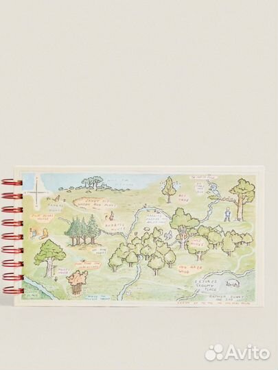 Блокнот тетрадь zara home