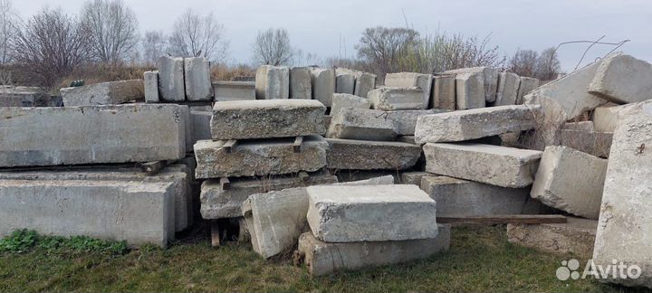 Фундаментные блоки 3, 4, 5