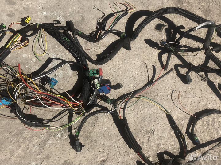 Проводка двигателя ситроен пежо