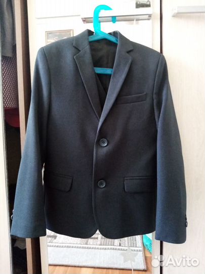 Школьный костюм тройка для мальчика128 - 134