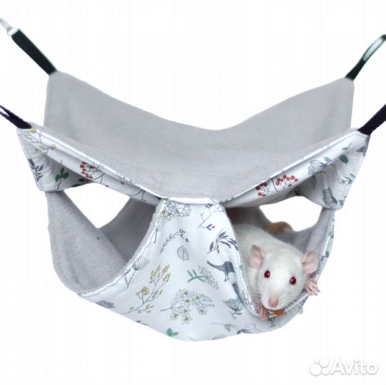 Гамаки домики для крыс хорька дегу свинок грызунов