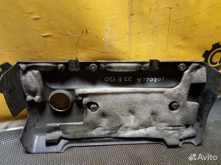 Крышка двс(декоративная) toyota corolla ZZE120