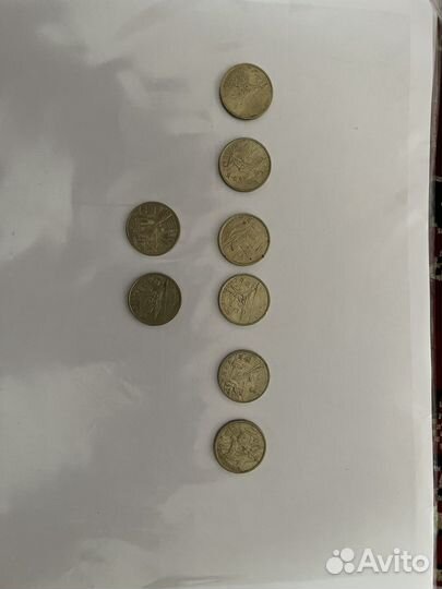 Монета 2 р, года выпуска 2000г