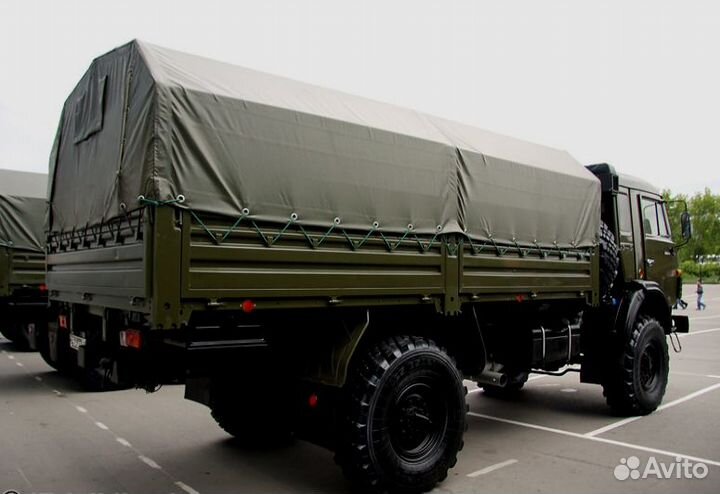 Тент на армейский Камаз 5350