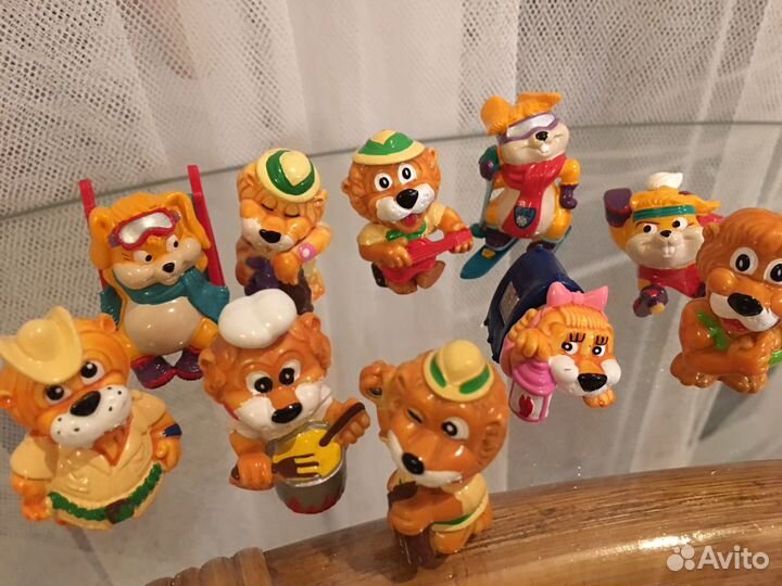 Игрушки из киндер сюрприза 90 годы