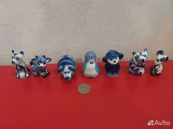 Фигурки Гжель