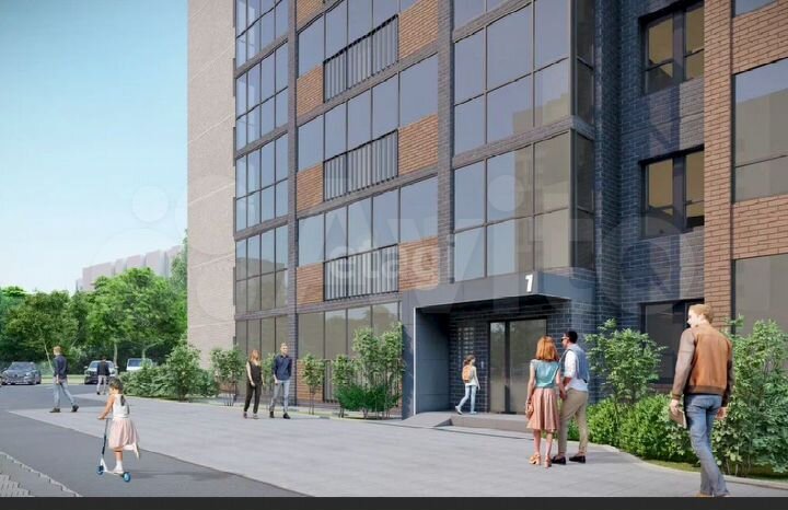 Квартира-студия, 23,4 м², 6/11 эт.