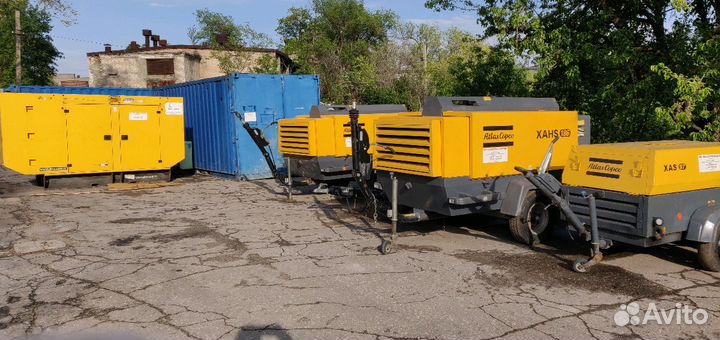 Аренда компрессора дизельного, 5-12 м3, 7-12 бар