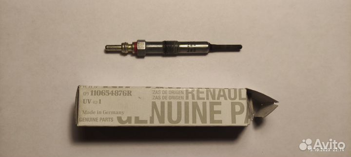 Свеча накаливания Renault 110654876R