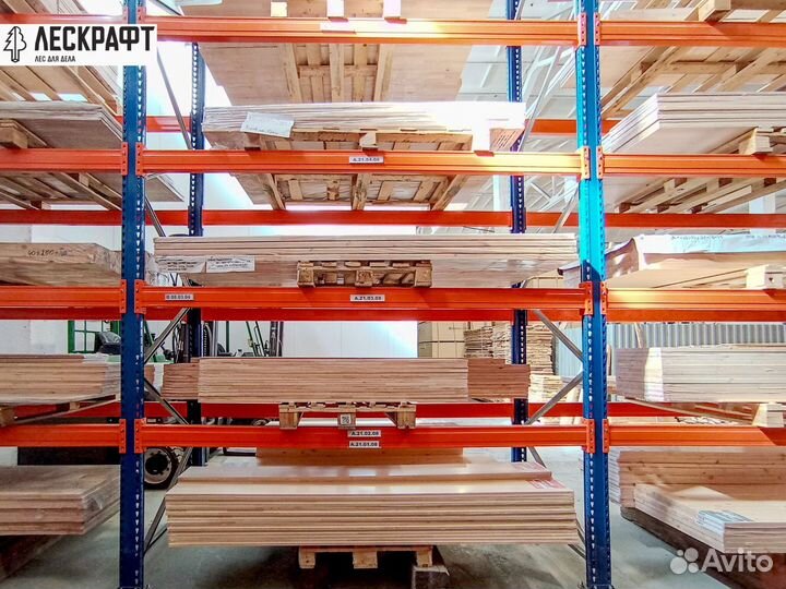 Мебельный щит 18*400*4000 мм сорт C, сращенный