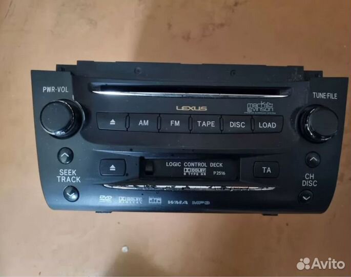Магнитола Lexus GS Левый Руль