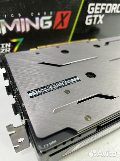 Видеокарта MSI GTX1660Super Гарантия