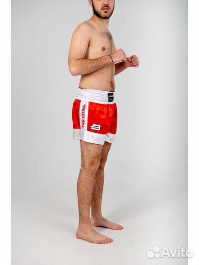 Шорты для кикбоксинга Красные