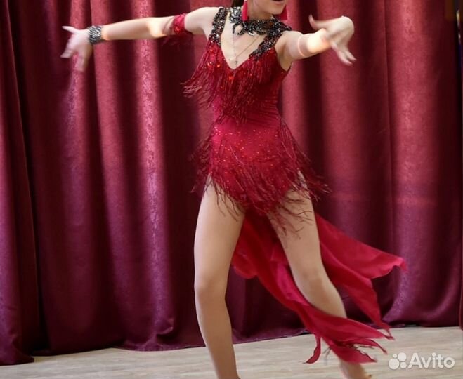 Платье для бальных танцев юниоры 2 латина