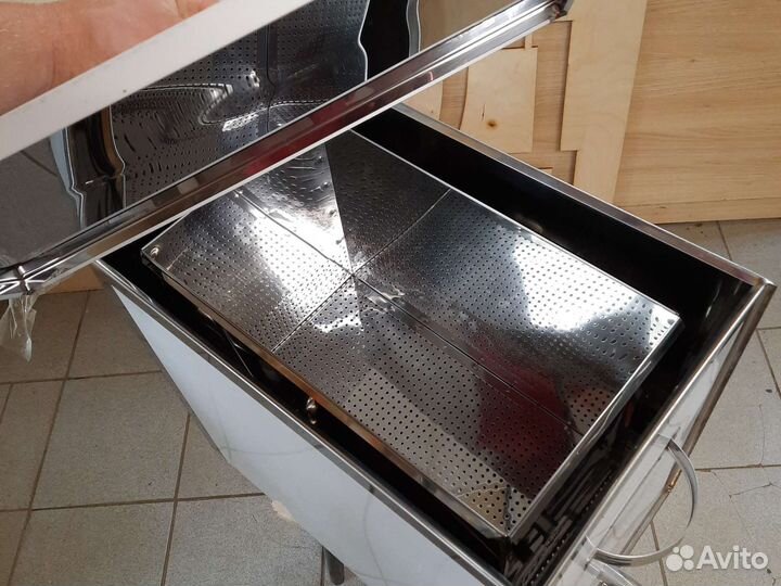 Медогонка 3 рамочная нержавейка