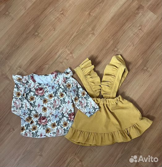 Платье для девочки 86