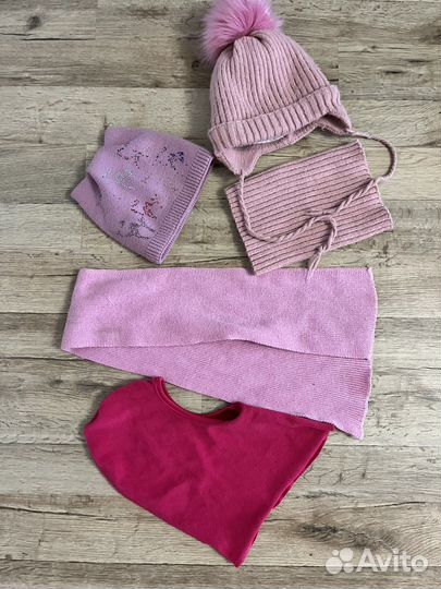 Шапка на девочку зимняя