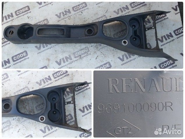 Консоль напольная МКПП Renault Duster 4x4