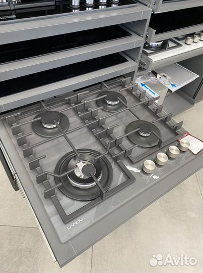 Варочная панель + вытяжка