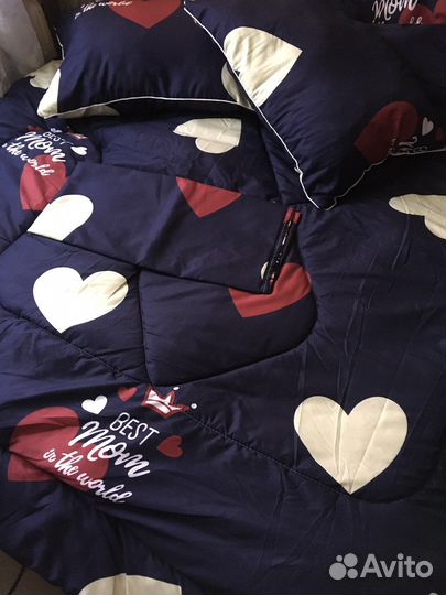 Комплект одеяло подушки простынь